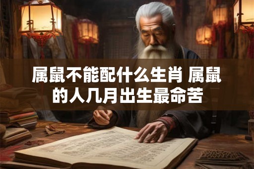 属鼠不能配什么生肖 属鼠的人几月出生最命苦 属鼠不能配什么生肖 属鼠的人几月出生最命苦