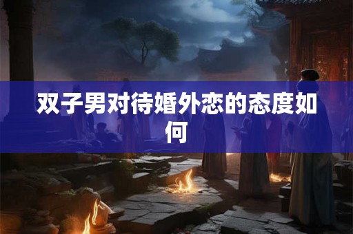 双子男对待婚外恋的态度如何