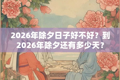 2026年除夕日子好不好？到2026年除夕还有多少天？