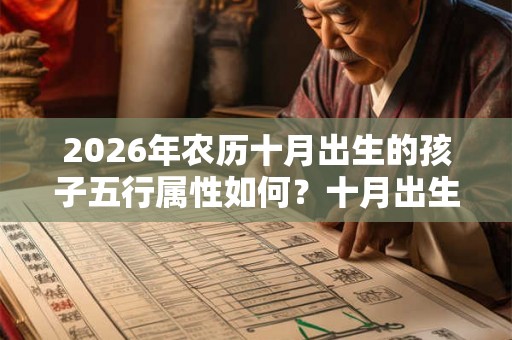 2026年农历十月出生的孩子五行属性如何？十月出生命运好吗？