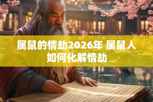 属鼠的情劫2026年 属鼠人如何化解情劫