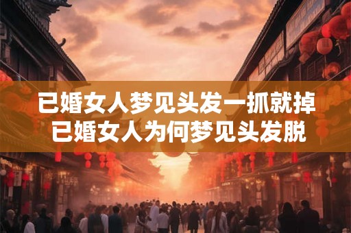 已婚女人梦见头发一抓就掉 已婚女人为何梦见头发脱落