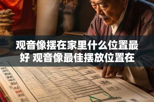 观音像摆在家里什么位置最好 观音像最佳摆放位置在哪里