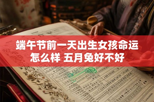 端午节前一天出生女孩命运怎么样 五月兔好不好