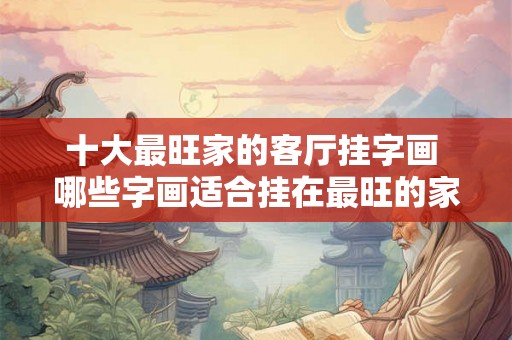 十大最旺家的客厅挂字画 哪些字画适合挂在最旺的家庭客厅
