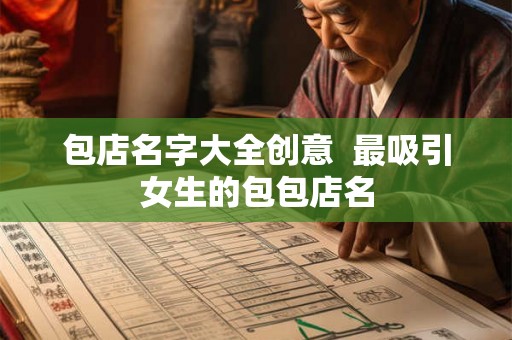 包店名字大全创意  最吸引女生的包包店名