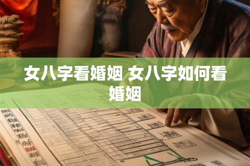 女八字看婚姻 女八字如何看婚姻