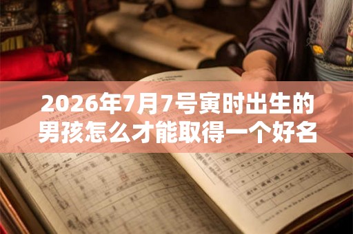 2026年7月7号寅时出生的男孩怎么才能取得一个好名字 2026年7月7号寅时出生的男孩怎么才能取得一个好名字