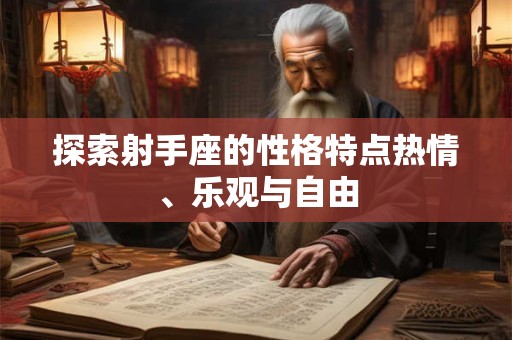 探索射手座的性格特点热情、乐观与自由 探索射手座的性格特点热情、乐观与自由