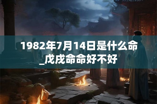 1982年7月14日是什么命_戊戌命命好不好