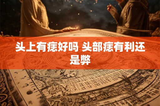 头上有痣好吗 头部痣有利还是弊 头上有痣好吗 头部痣有利还是弊