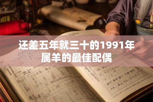 还差五年就三十的1991年属羊的最佳配偶
