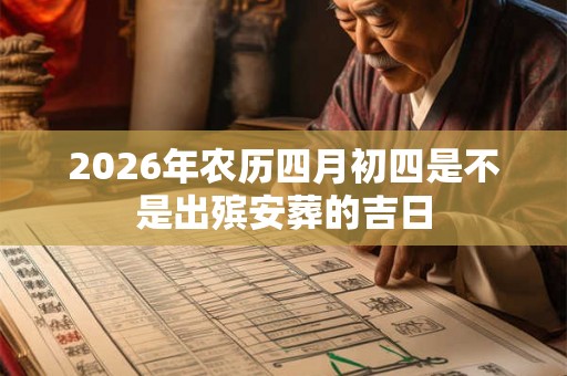 2026年农历四月初四是不是出殡安葬的吉日