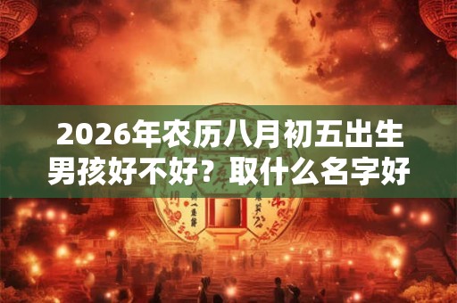 2026年农历八月初五出生男孩好不好?取什么名字好听? 2026年农历八月初五出生男孩好不好?取什么名字好听?