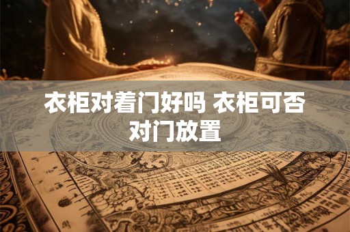衣柜对着门好吗 衣柜可否对门放置