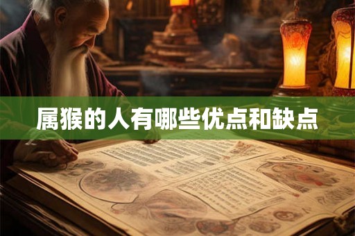 属猴的人有哪些优点和缺点