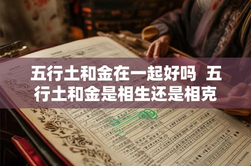 五行土和金在一起好吗 五行土和金是相生还是相克 五行土和金在一起好吗 五行土和金是相生还是相克