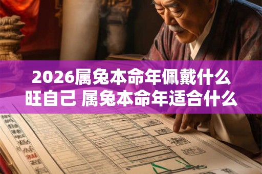 2026属兔本命年佩戴什么旺自己 属兔本命年适合什么饰品