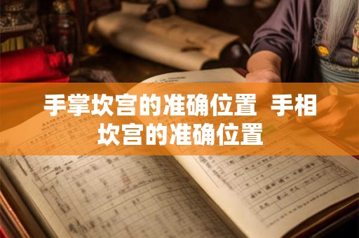 手掌坎宫的准确位置  手相坎宫的准确位置