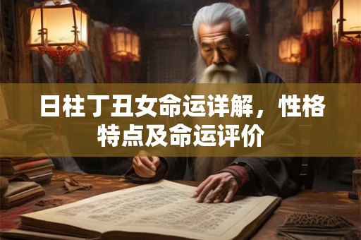 日柱丁丑女命运详解,性格特点及命运评价 日柱丁丑女命运详解,性格特点及命运评价