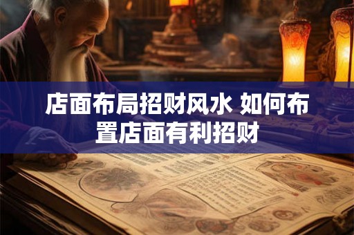 店面布局招财风水 如何布置店面有利招财