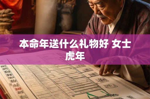 本命年送什么礼物好 女士虎年