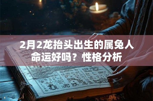 2月2龙抬头出生的属兔人命运好吗？性格分析