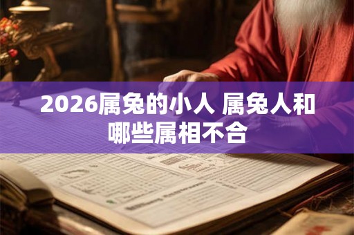 2026属兔的小人 属兔人和哪些属相不合 2026属兔的小人 属兔人和哪些属相不合