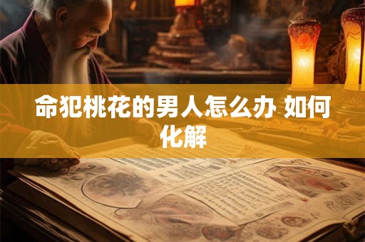 命犯桃花的男人怎么办 如何化解 命犯桃花的男人怎么办 如何化解