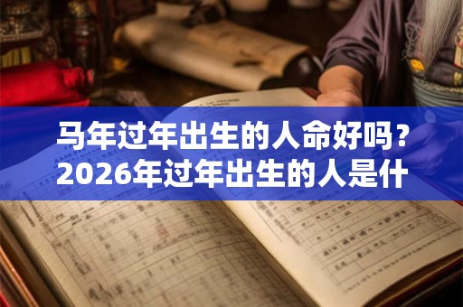 马年过年出生的人命好吗?2026年过年出生的人是什么星座? 马年过年出生的人命好吗?2026年过年出生的人是什么星座?