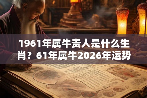 1961年属牛贵人是什么生肖?61年属牛2026年运势如何? 1961年属牛贵人是什么生肖?61年属牛2026年运势如何?