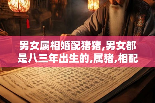 男女属相婚配猪猪,男女都是八三年出生的,属猪,相配吗？