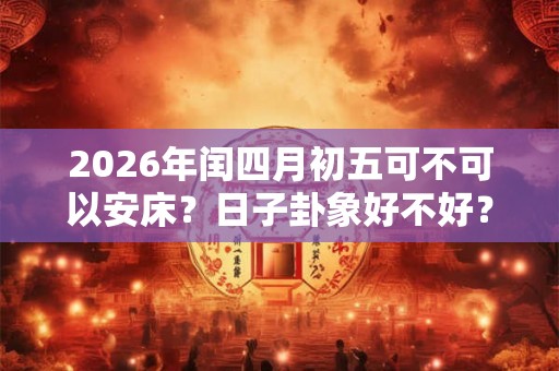 2026年闰四月初五可不可以安床？日子卦象好不好？