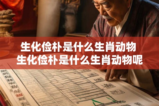 生化俭朴是什么生肖动物 生化俭朴是什么生肖动物呢