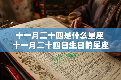 十一月二十四是什么星座 十一月二十四日生日的星座是什么 十一月二十四是什么星座 十一月二十四日生日的星座是什么