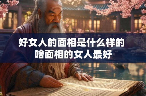 好女人的面相是什么样的 啥面相的女人最好