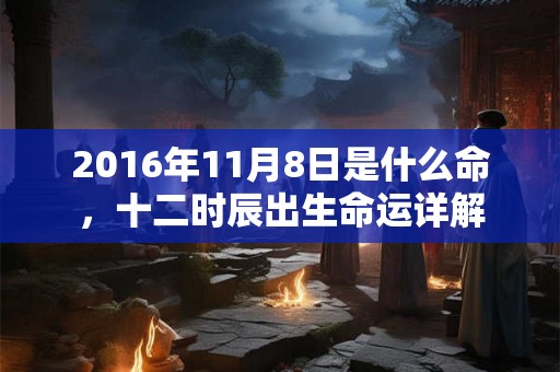 2016年11月8日是什么命，十二时辰出生命运详解