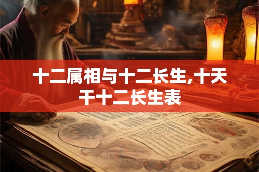 十二属相与十二长生,十天干十二长生表