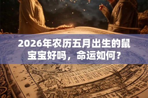 2026年农历五月出生的鼠宝宝好吗,命运如何? 2026年农历五月出生的鼠宝宝好吗,命运如何?