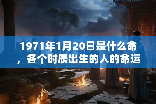 1971年1月20日是什么命，各个时辰出生的人的命运