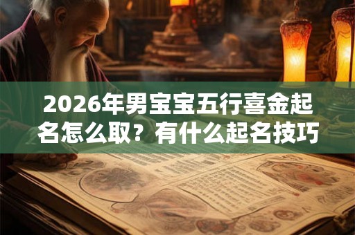 2026年男宝宝五行喜金起名怎么取？有什么起名技巧吗？