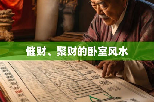 催财、聚财的卧室风水