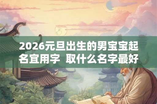 2026元旦出生的男宝宝起名宜用字  取什么名字最好