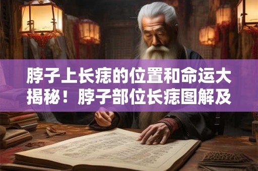 脖子上长痣的位置和命运大揭秘！脖子部位长痣图解及寓意详解