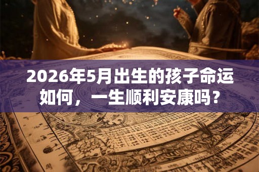 2026年5月出生的孩子命运如何，一生顺利安康吗？