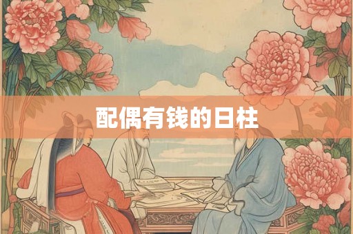 配偶有钱的日柱