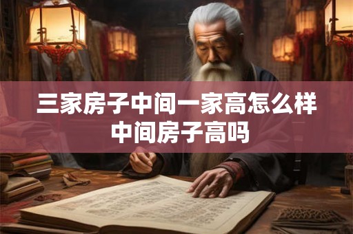 三家房子中间一家高怎么样 中间房子高吗
