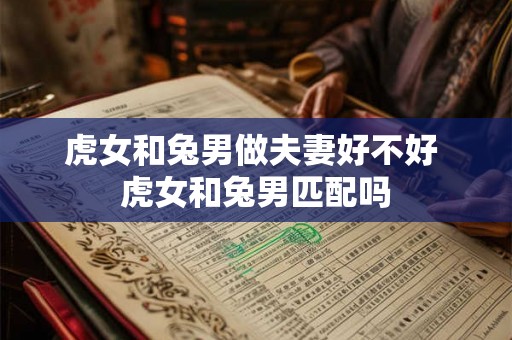 虎女和兔男做夫妻好不好 虎女和兔男匹配吗
