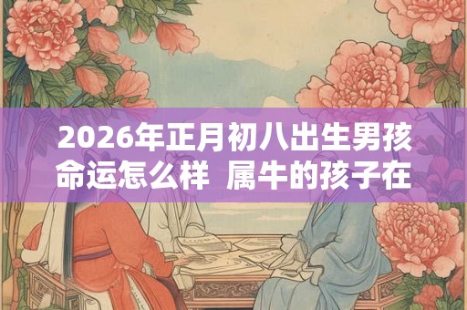 2026年正月初八出生男孩命运怎么样  属牛的孩子在哪个月出生最好