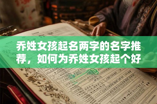 乔姓女孩起名两字的名字推荐，如何为乔姓女孩起个好名？